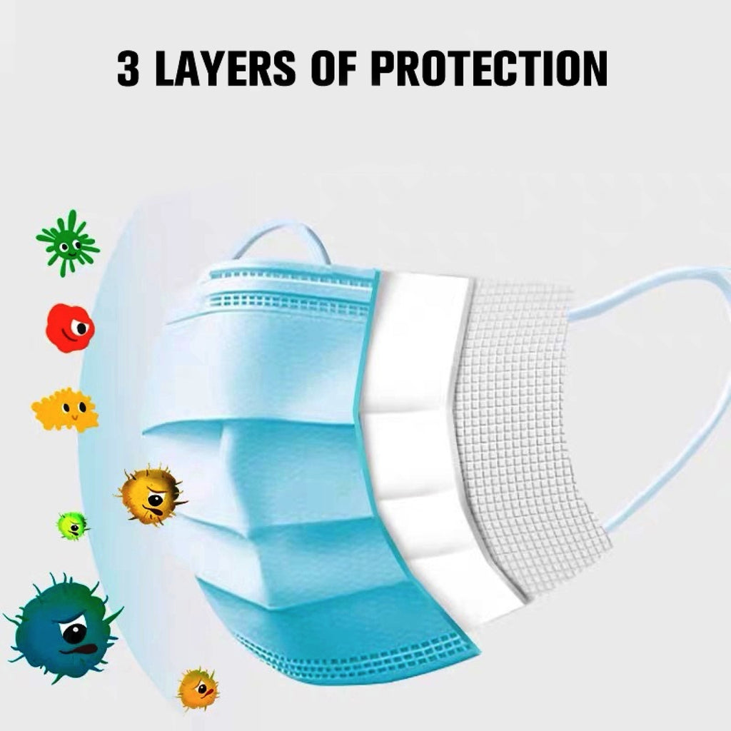 3 Ply Blue Surgical Masks